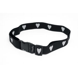 refleksstropp til barnevogn emd hjerter fra tinkafu