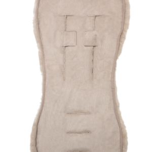 187_Taupe seatliner tinkafu barnevogn lammeskinn